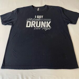 ELI YOUNG BAND MENS T-SHIRT, SZ XXL, GOOD CONDITION, PREOWNED. BLACK